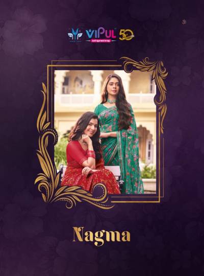 Nagma BY VIPUL SAREE DESIGNER GEORGETTE SAREES WHOLESALER IN INDIA